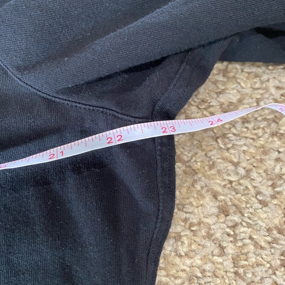 Frank and Eileen Button Down Shirt Black Womens Medium Long Sleeve Knit Tee Lab - Picture 11 of 12